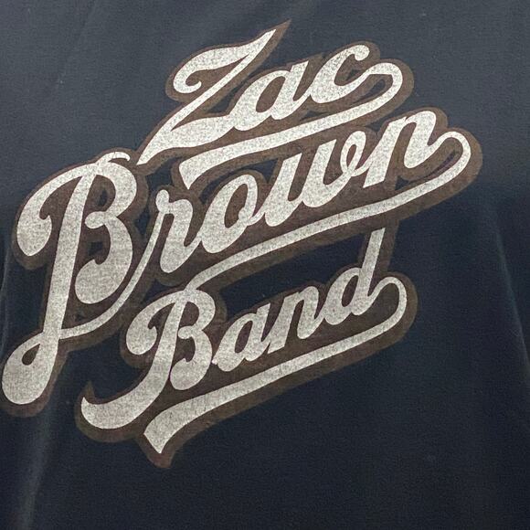 Zac Brown Band Southern Ground Country Music T-Shirt Retro Album Logo Script - Picture 2 of 6